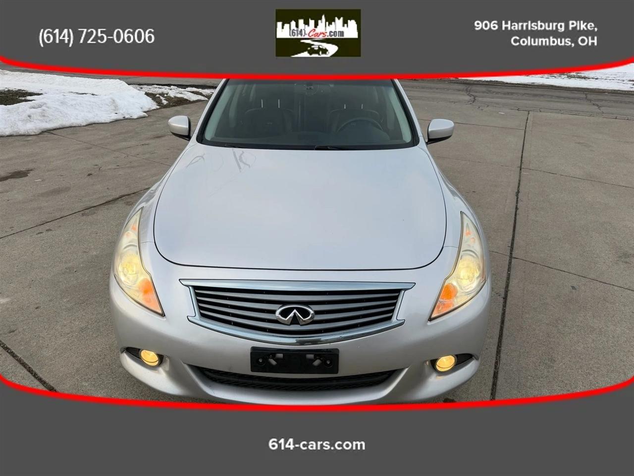 Infiniti G Sedan 37x AWD 2012