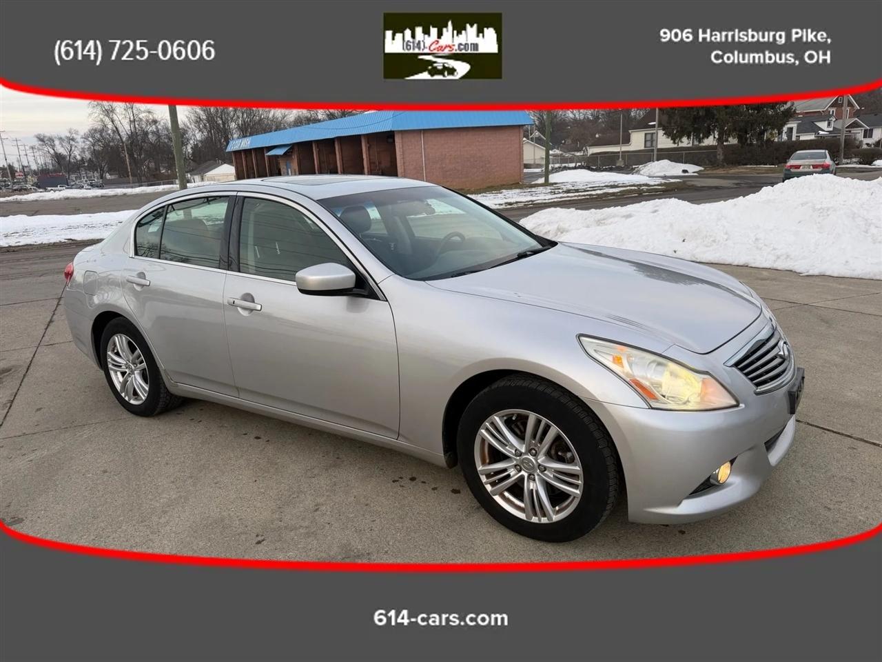 Infiniti G Sedan 37x AWD 2012