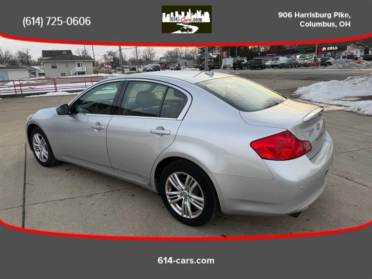 Infiniti G Sedan 37x AWD 2012