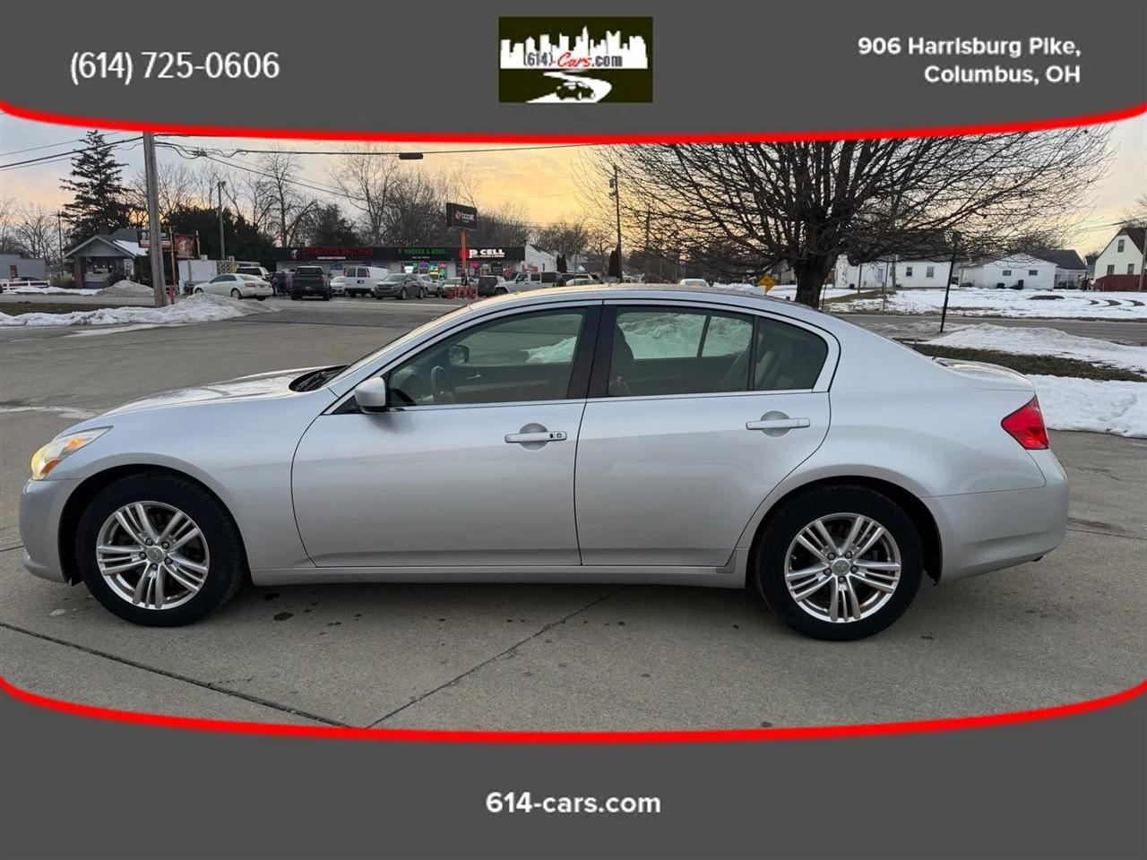 Infiniti G Sedan 37x AWD 2012