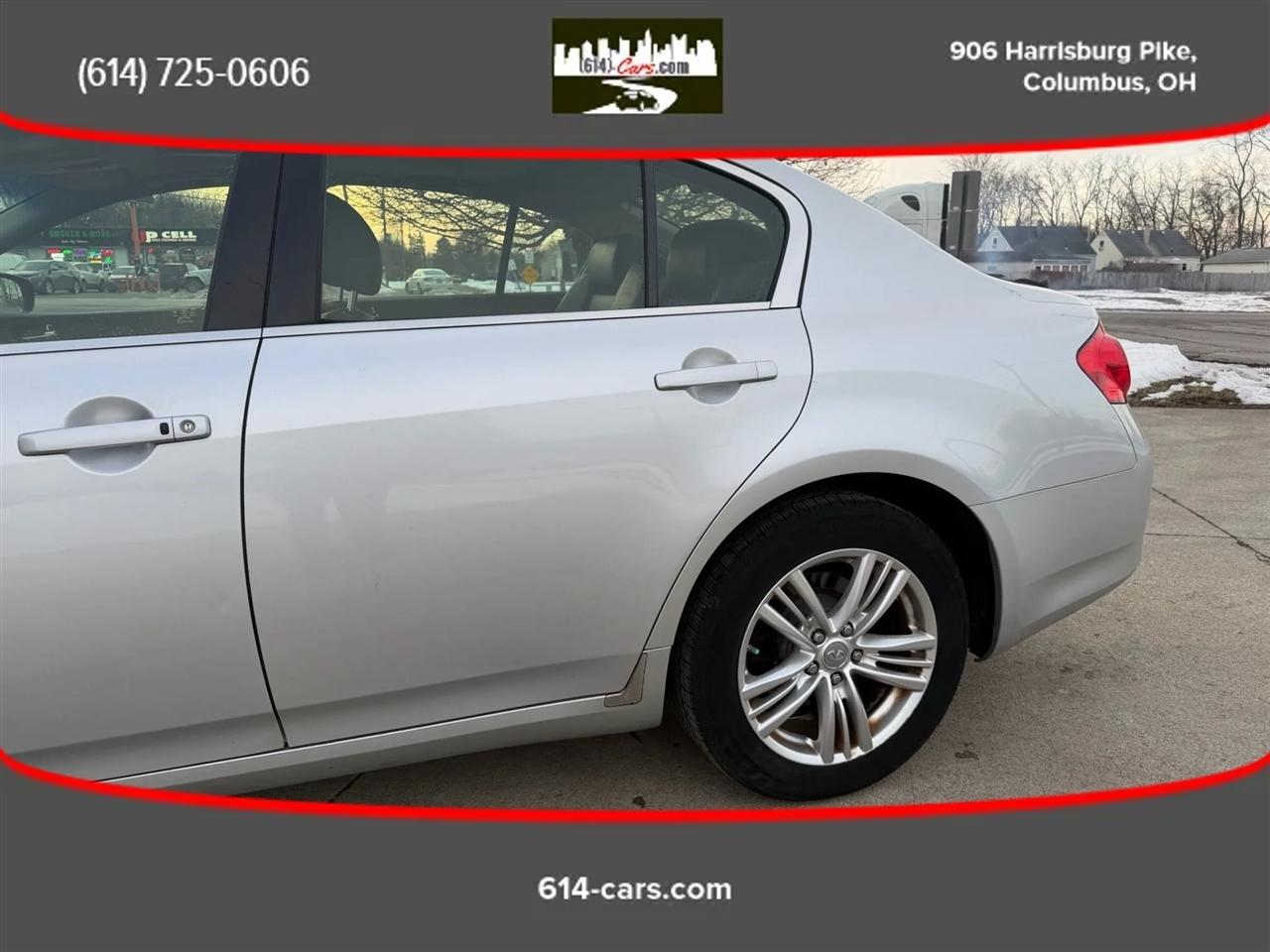 Infiniti G Sedan 37x AWD 2012