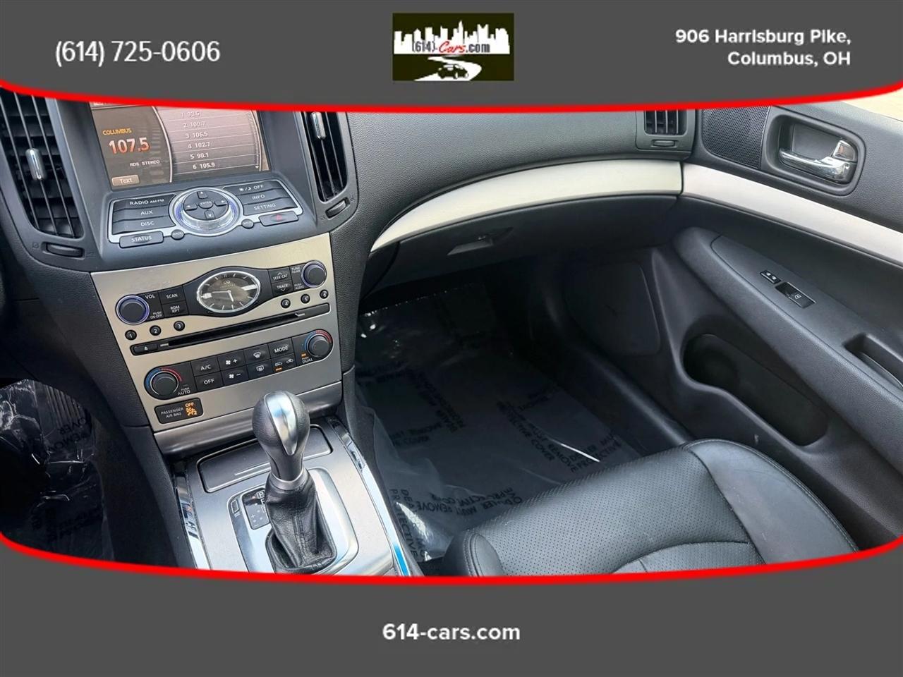 Infiniti G Sedan 37x AWD 2012