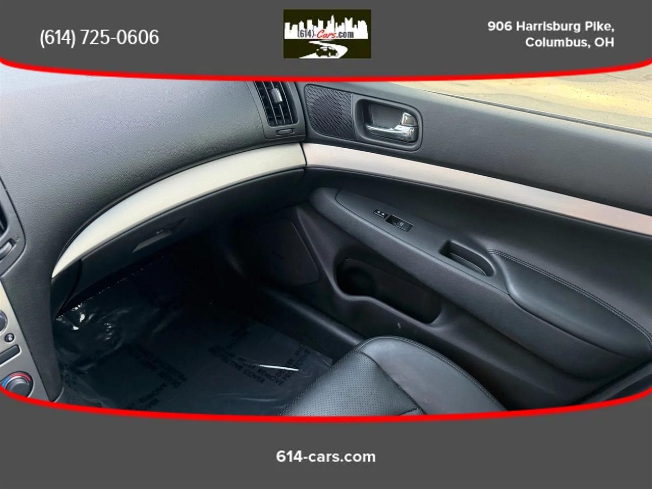 Infiniti G Sedan 37x AWD 2012