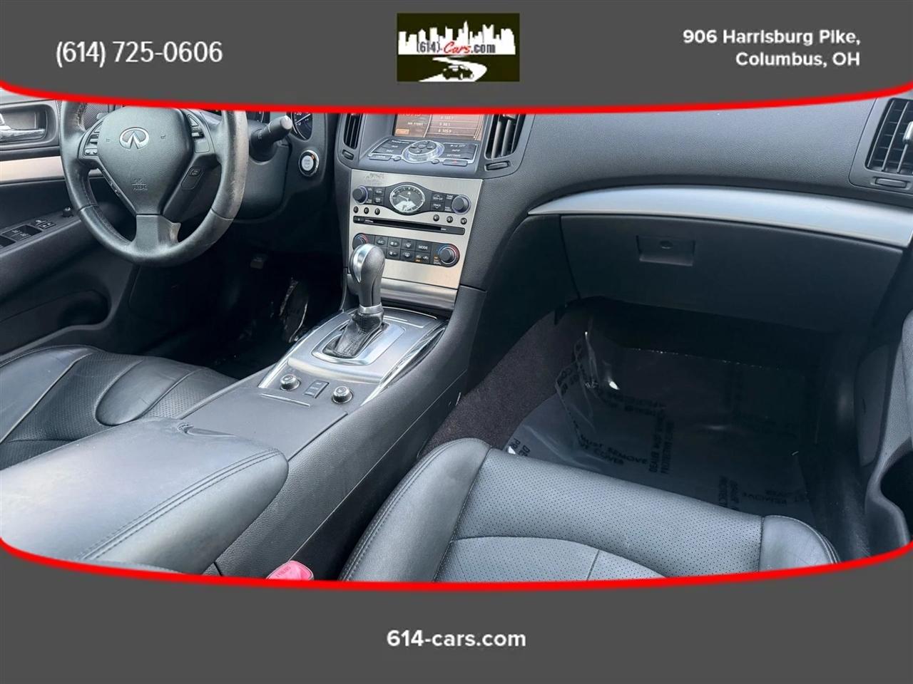 Infiniti G Sedan 37x AWD 2012