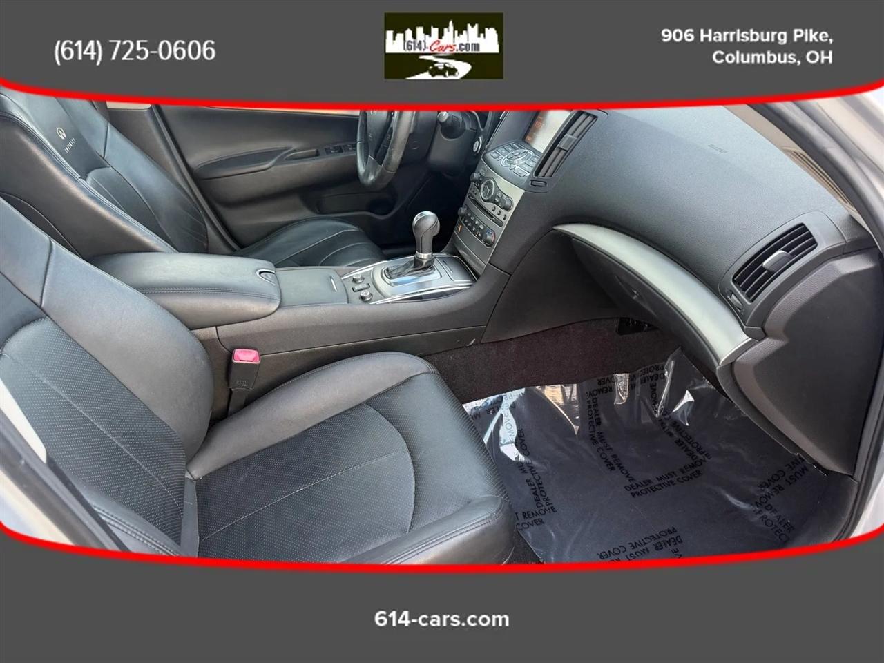 Infiniti G Sedan 37x AWD 2012