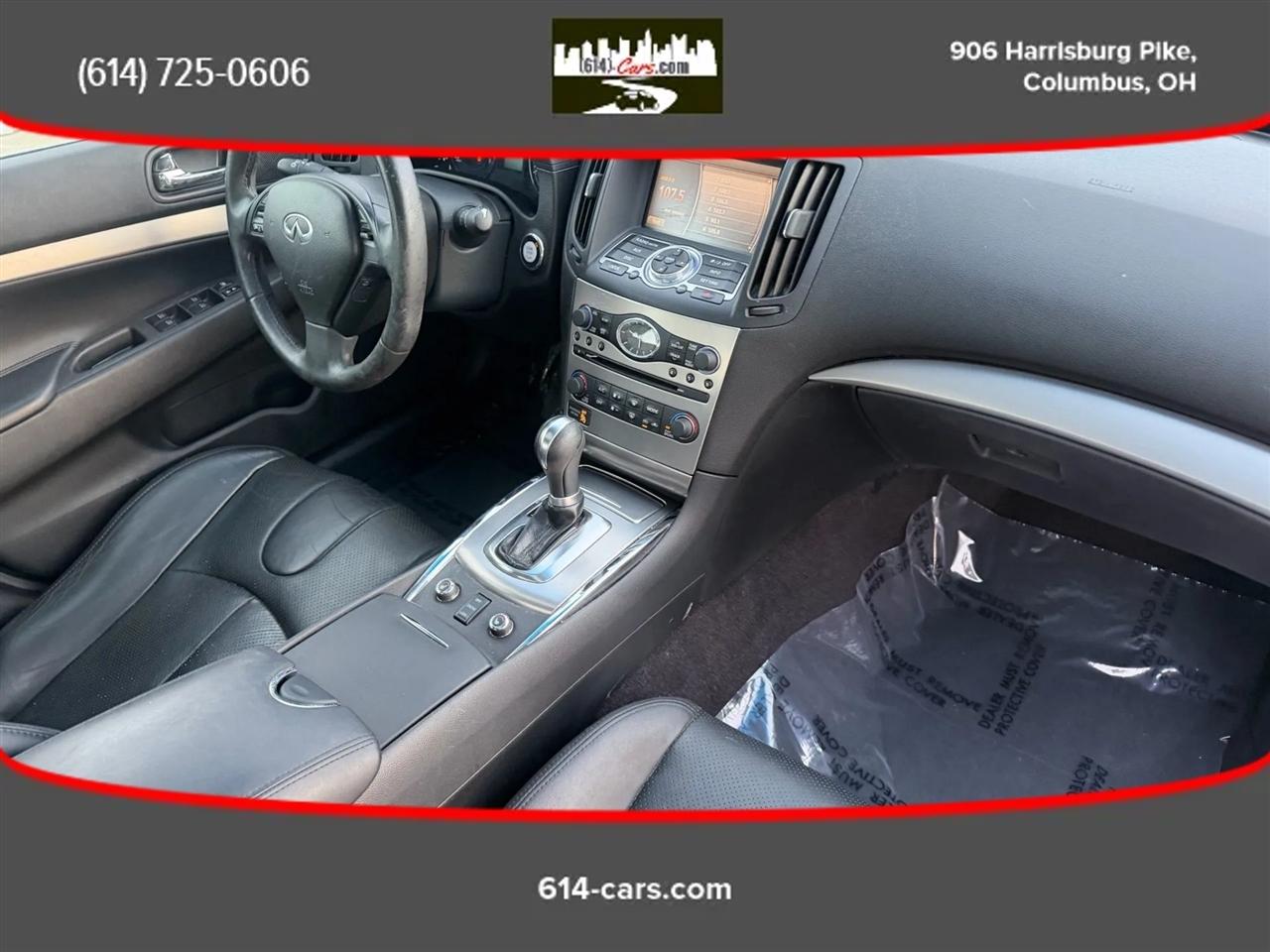 Infiniti G Sedan 37x AWD 2012