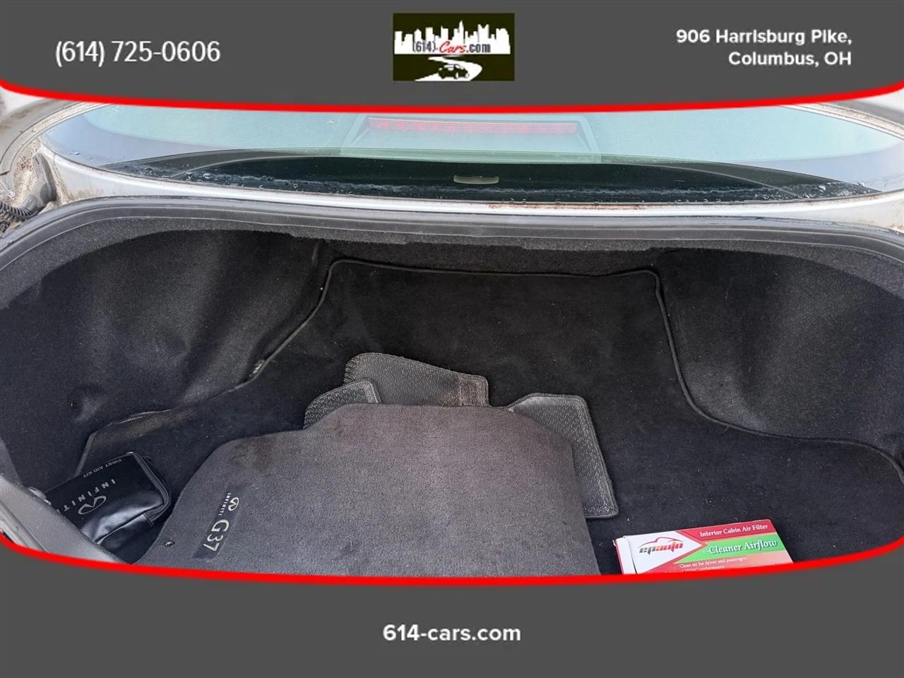 Infiniti G Sedan 37x AWD 2012