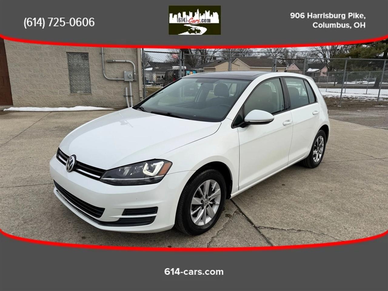 2015 Volkswagen Golf TSI S 5M w/Sunroof