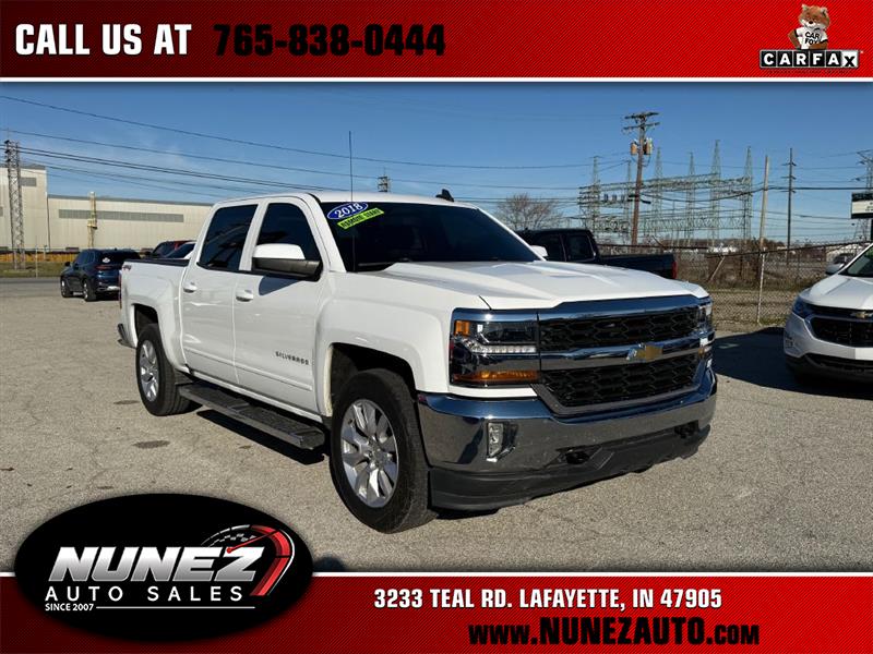 2018 Chevrolet Silverado 1500 LT Crew Cab 4WD