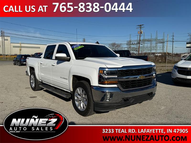 2018 Chevrolet Silverado 1500 LT Crew Cab 4WD