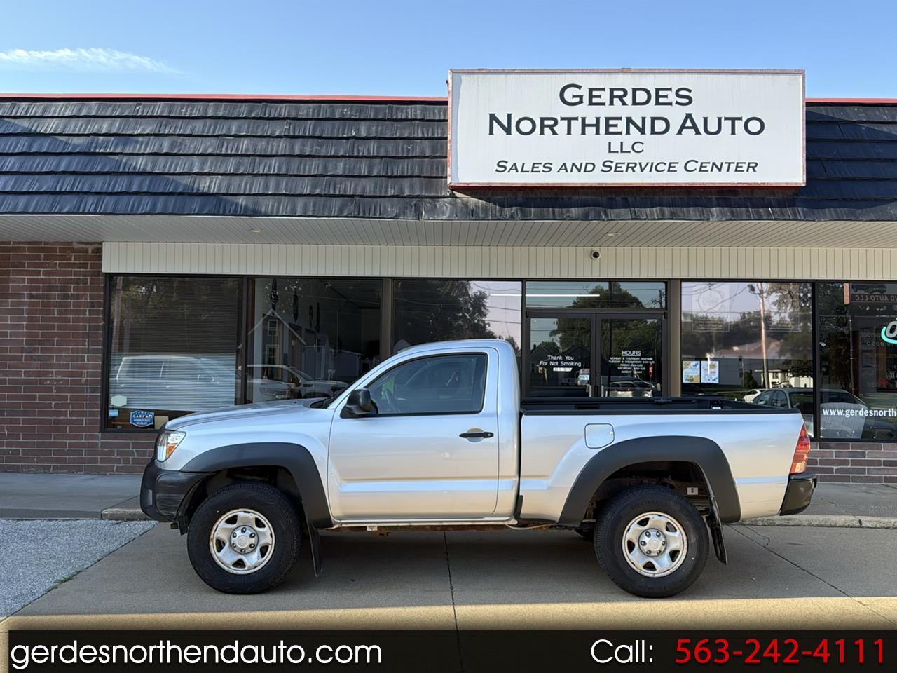Toyota Tacoma Regular Cab 4WD 2012