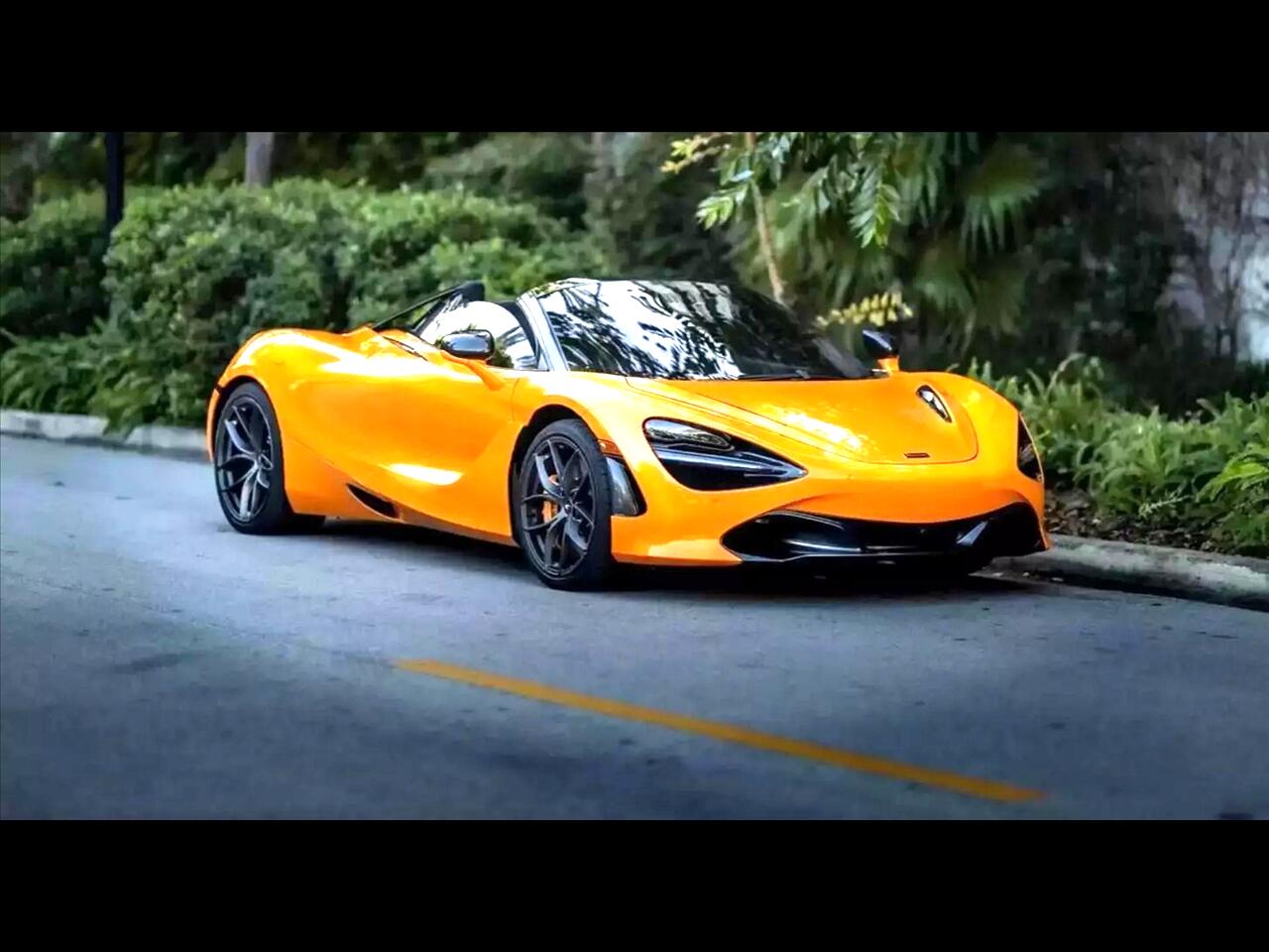 2020 McLaren 720s Spider Convertible 2D
