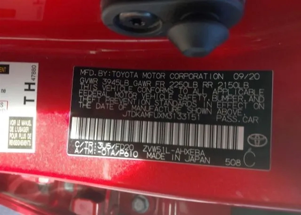 Toyota Prius  2021