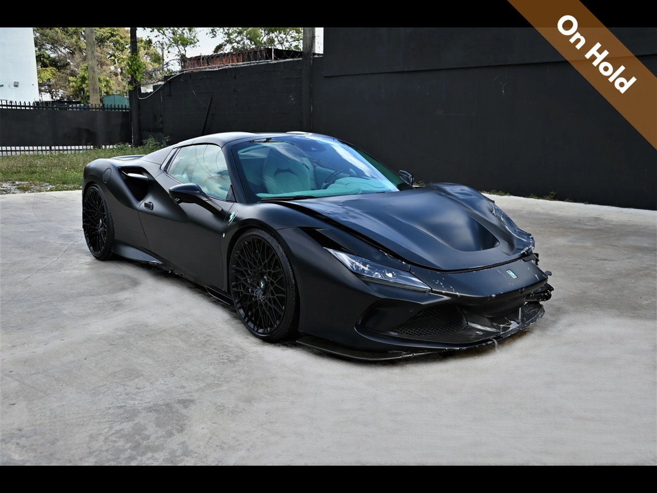 2021 Ferrari F8 Spider Spider Convertible 2D