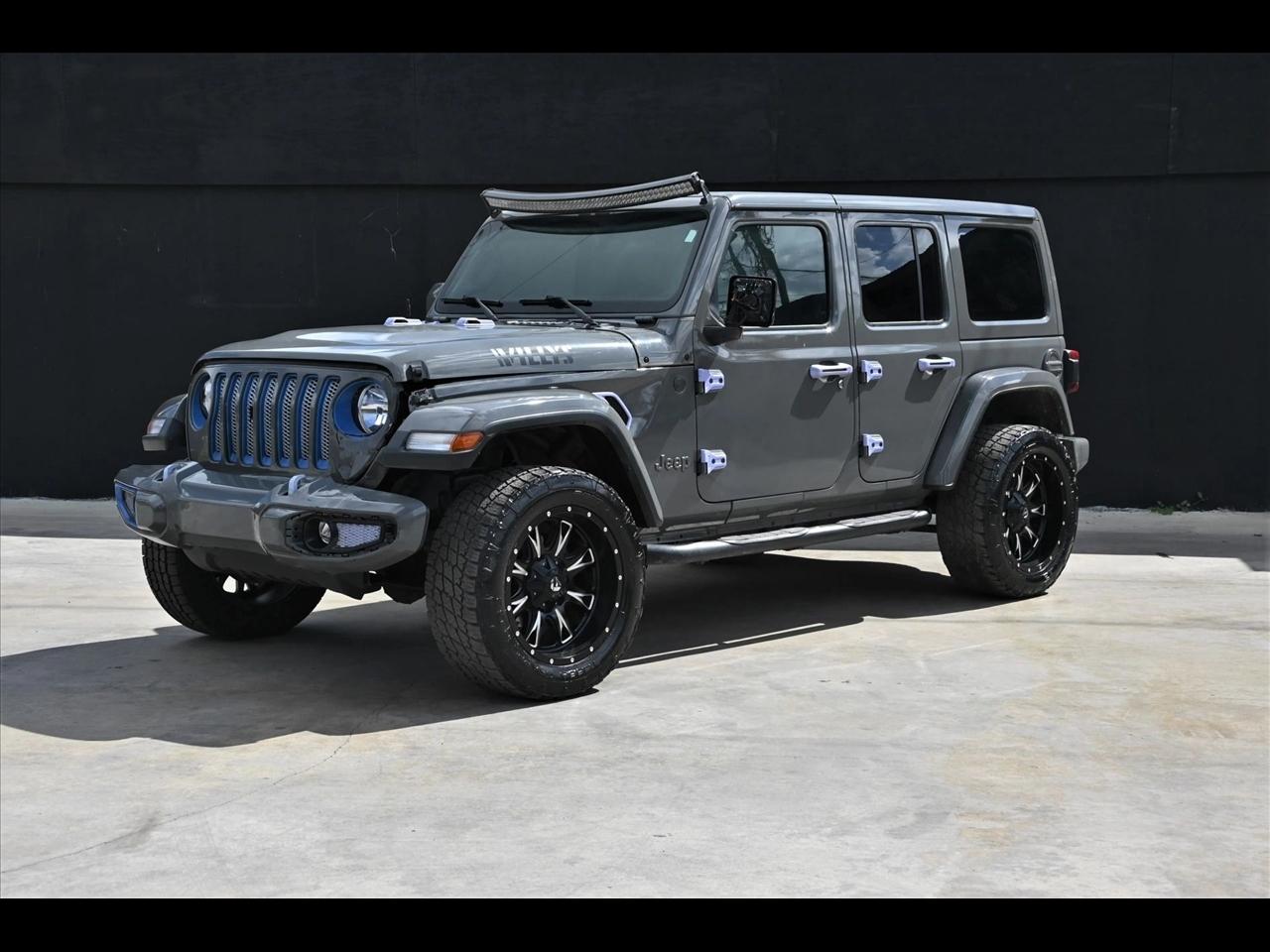 2022 Jeep Wrangler Sahara High Altitude Sport Utility 4D