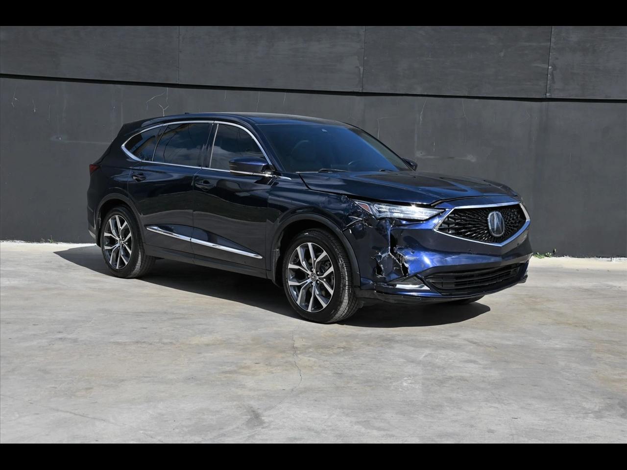 2022 Acura MDX Base w/Technology Pkg Sport Utility 4D