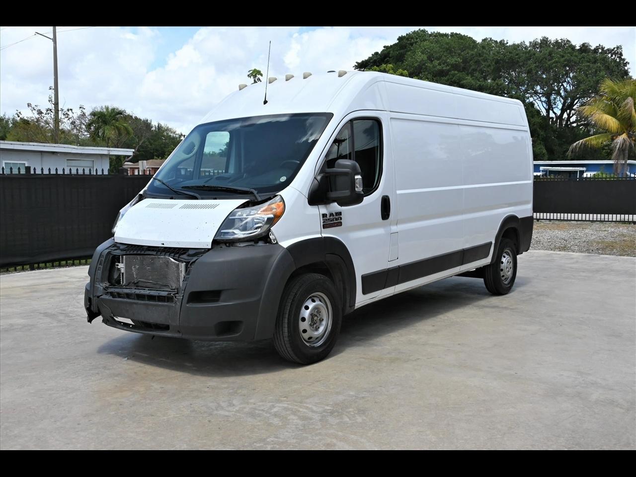 2021 RAM Promaster 2500 High Roof w/159  WB Van 3D