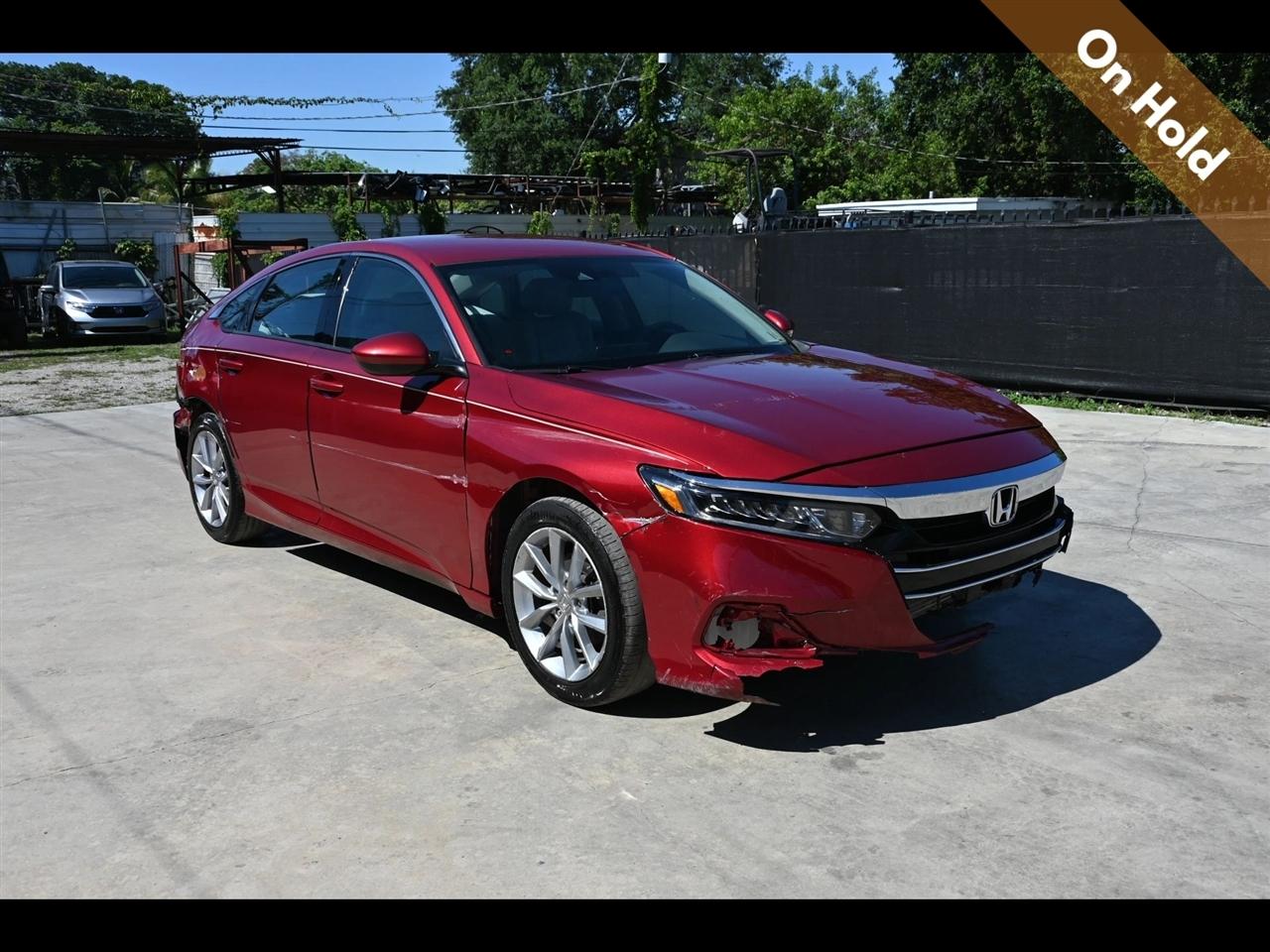 2021 Honda Accord LX Sedan 4D