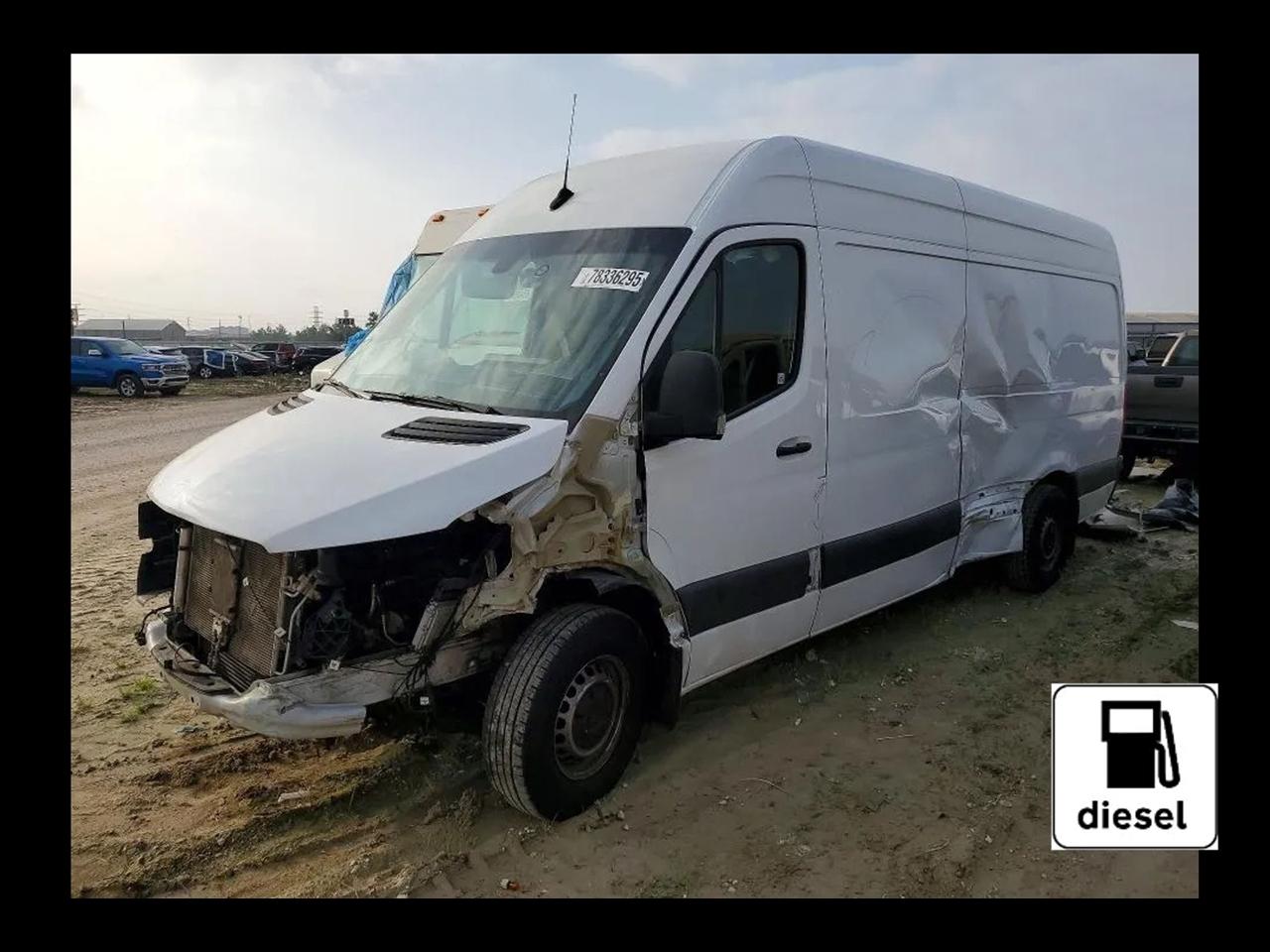 2021 Mercedes-Benz Sprinter High Roof w/170  WB Van 3D