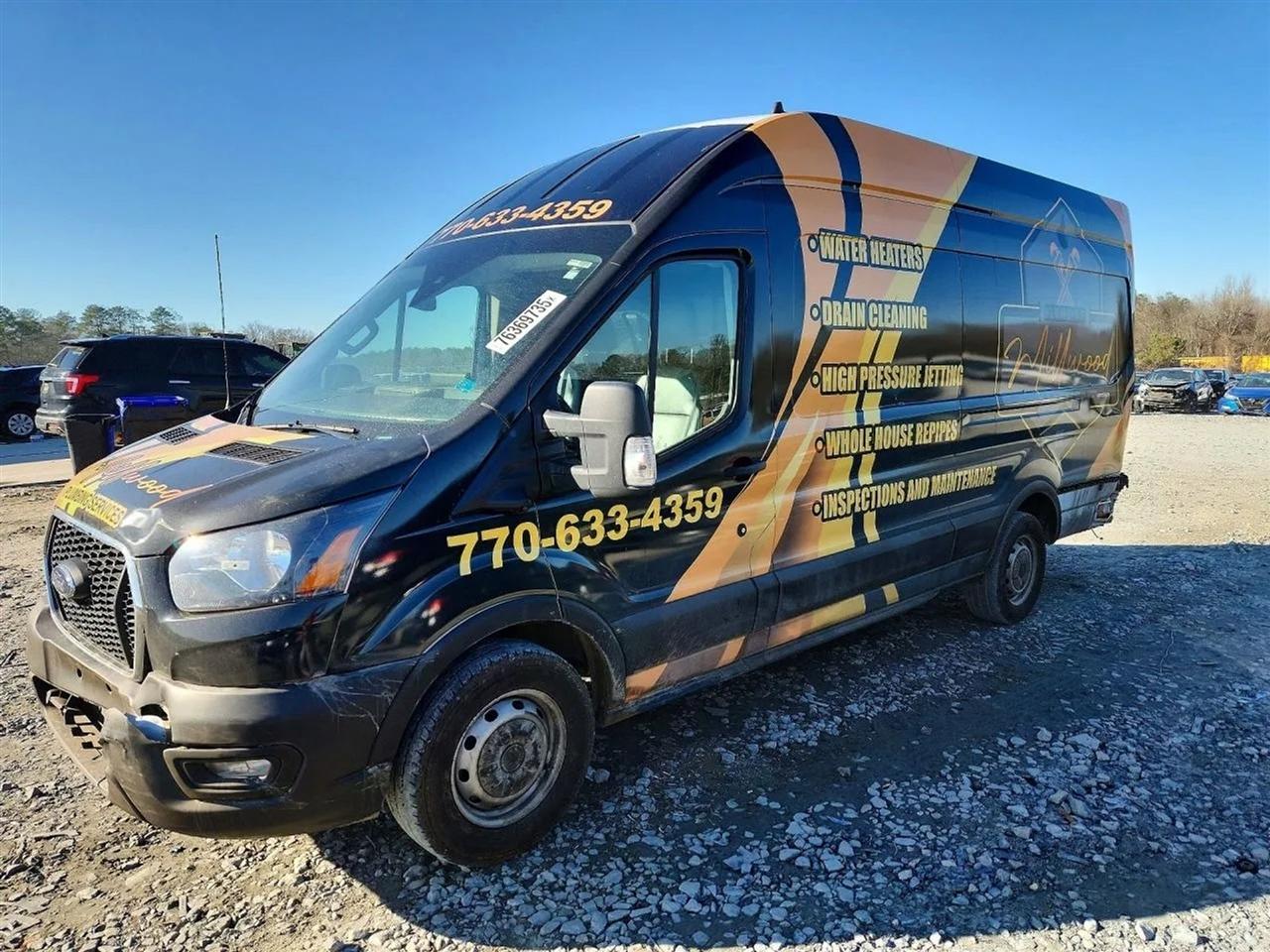 2023 Ford Transit Extended Length High Roof Van 3D