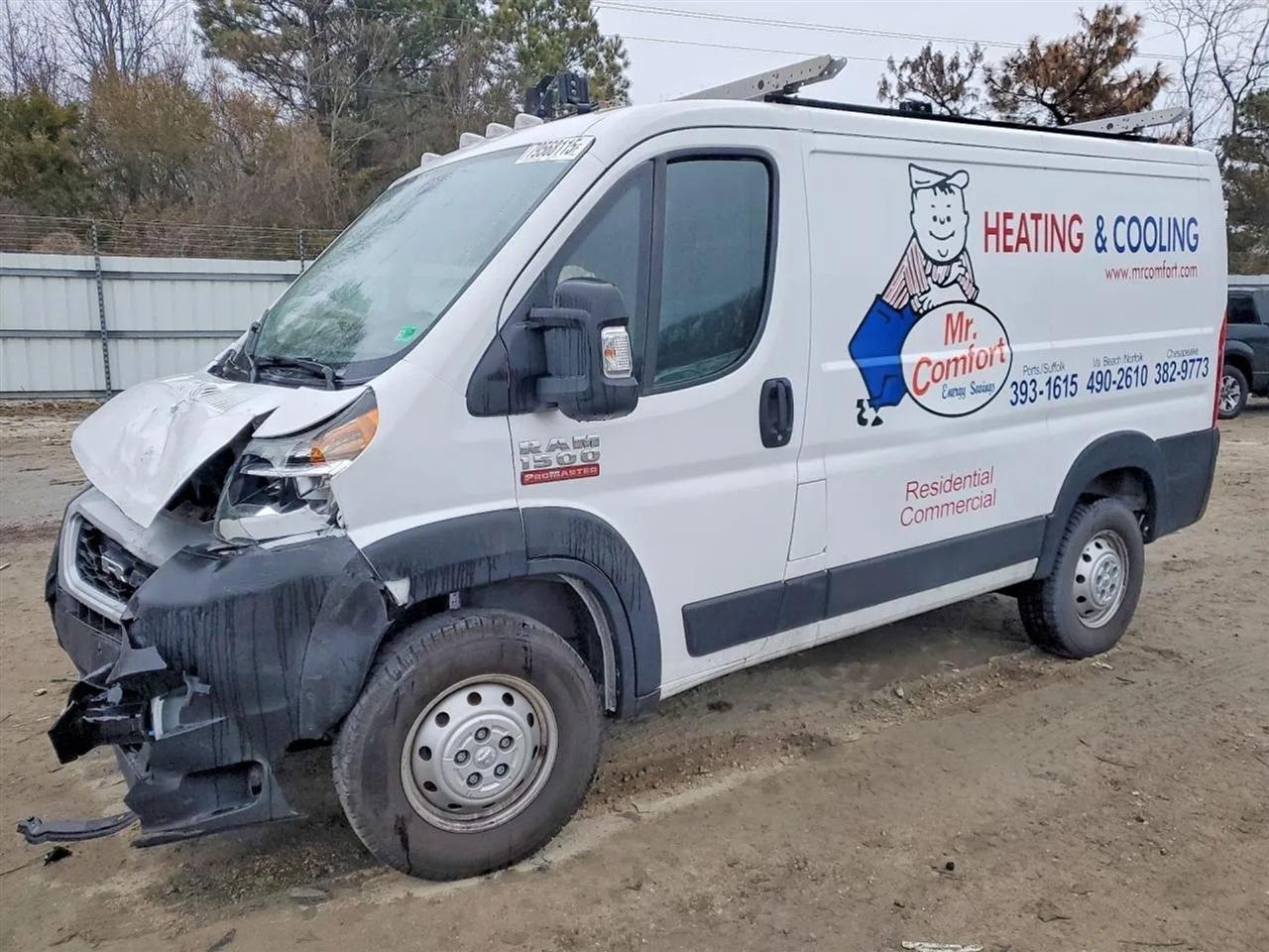 2021 RAM Promaster 1500 Low Roof Van 3D