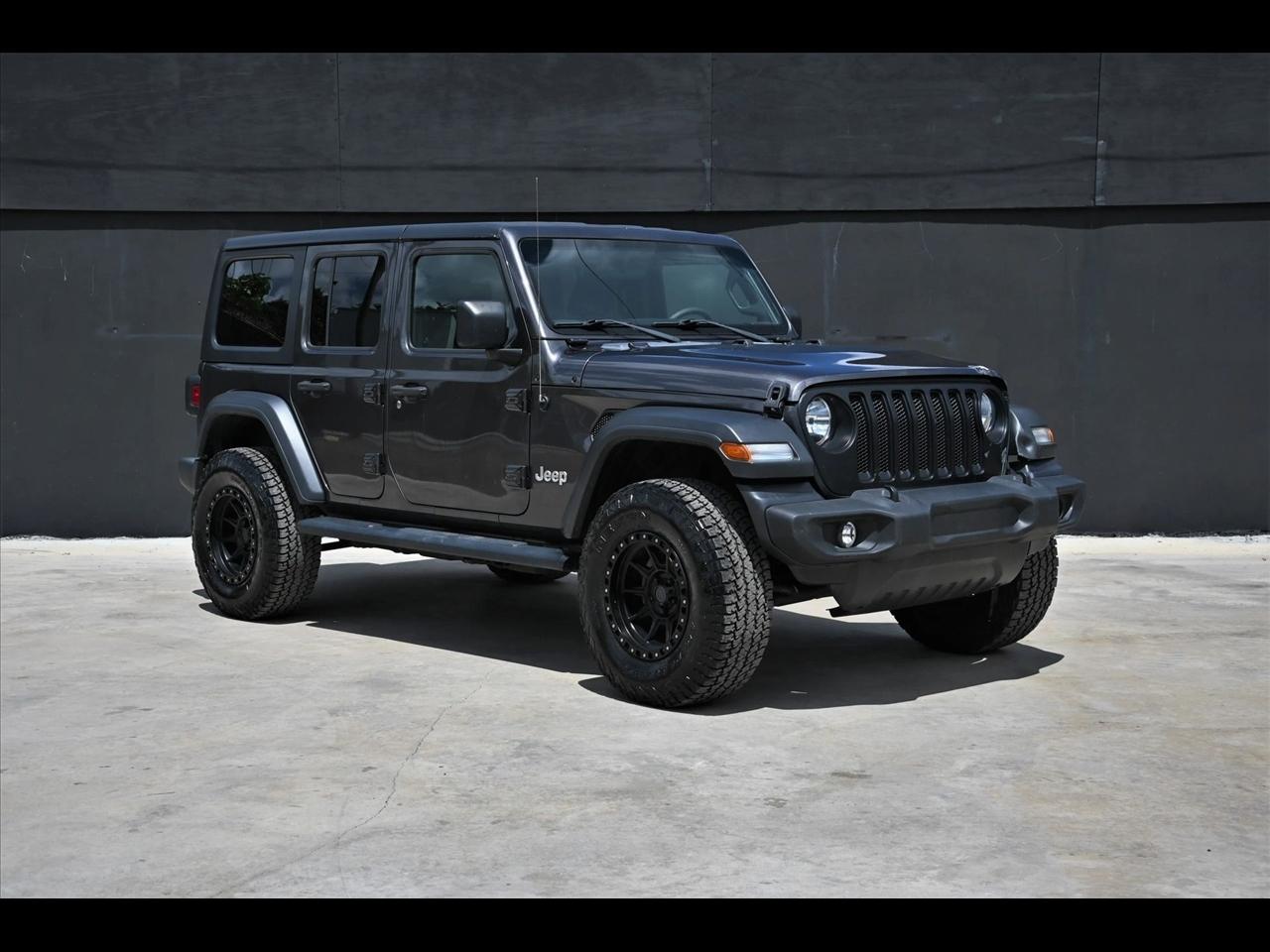 2019 Jeep Wrangler Sport S Sport Utility 4D