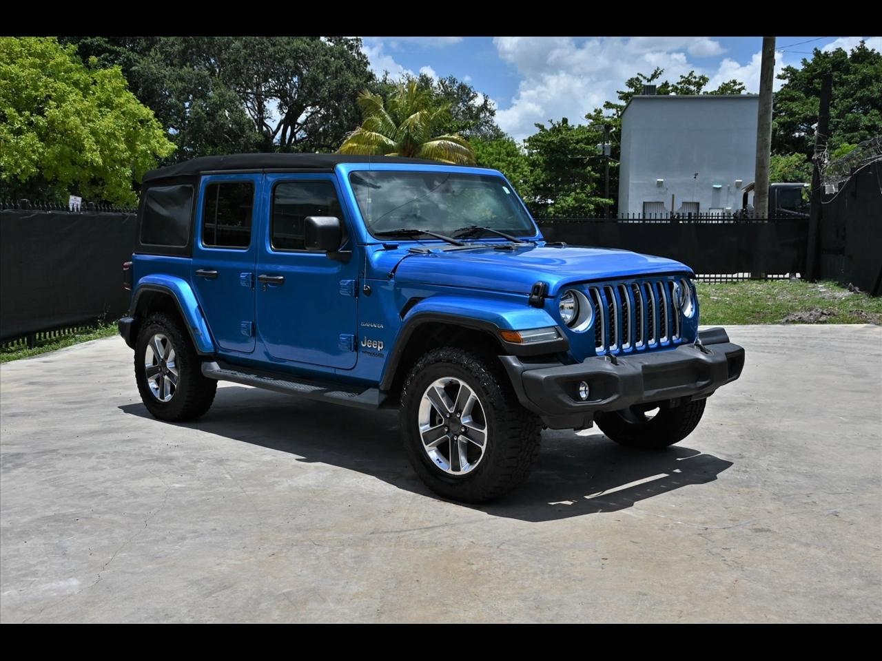 2021 Jeep Wrangler Sahara Sport Utility 4D