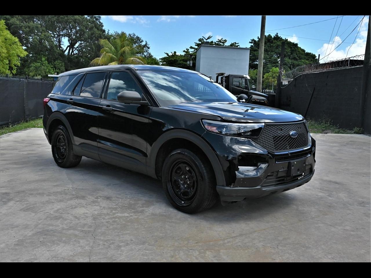 2022 Ford Explorer Utility 4D Police AWD 3.3L V6 Hybrid