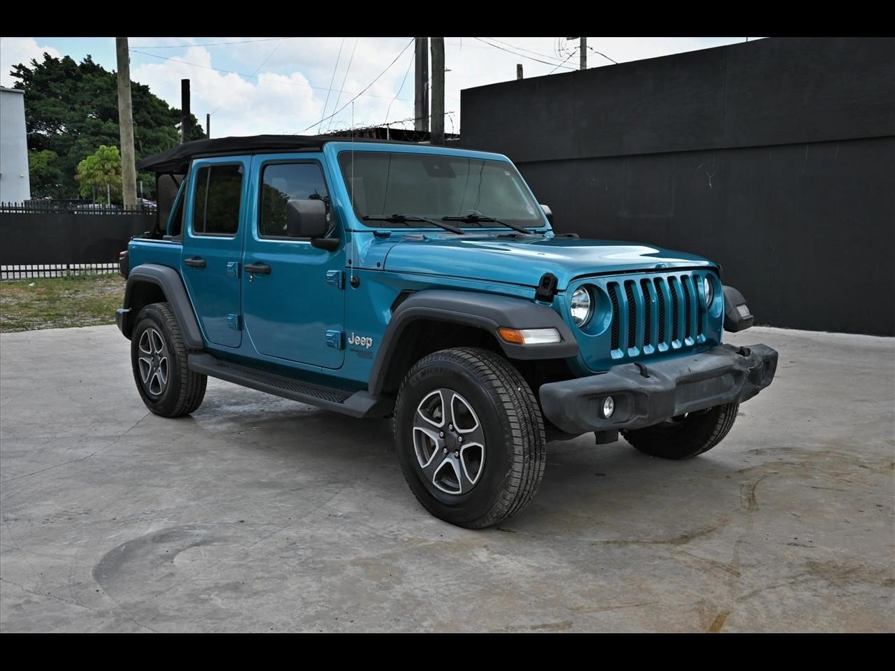 2020 Jeep Wrangler Sport S Sport Utility 4D