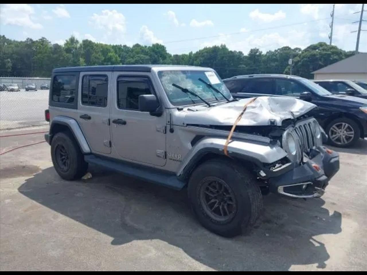 2019 Jeep Wrangler Sahara Sport Utility 4D