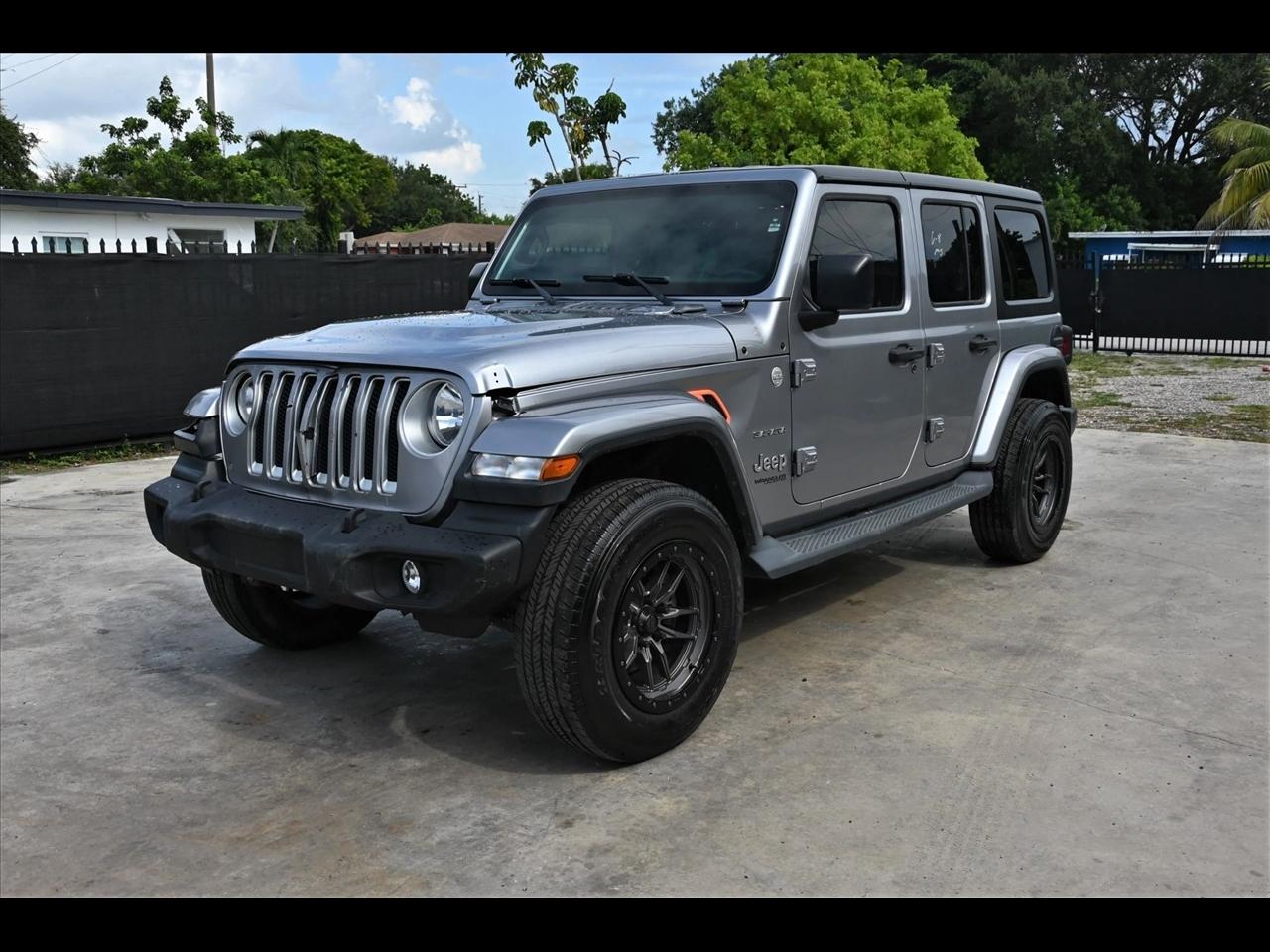 2019 Jeep Wrangler Sahara Sport Utility 4D