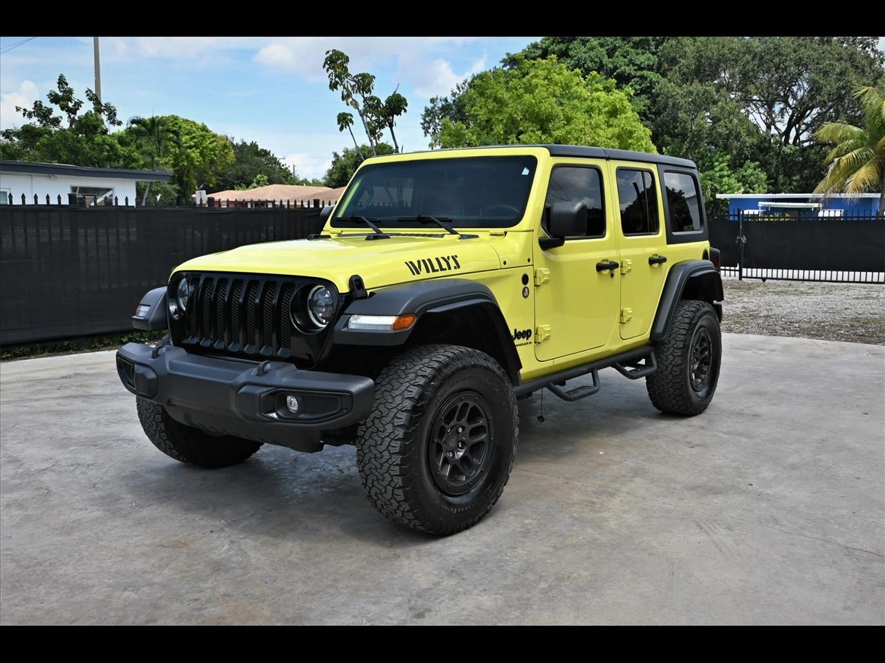 2023 Jeep Wrangler Willys Sport Utility 4D