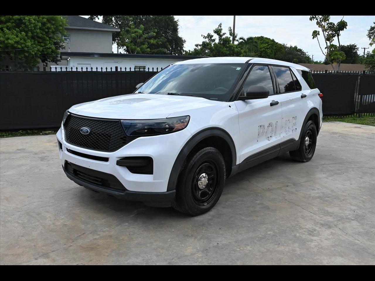 2020 Ford Explorer Utility 4D Police AWD 3.3L V6