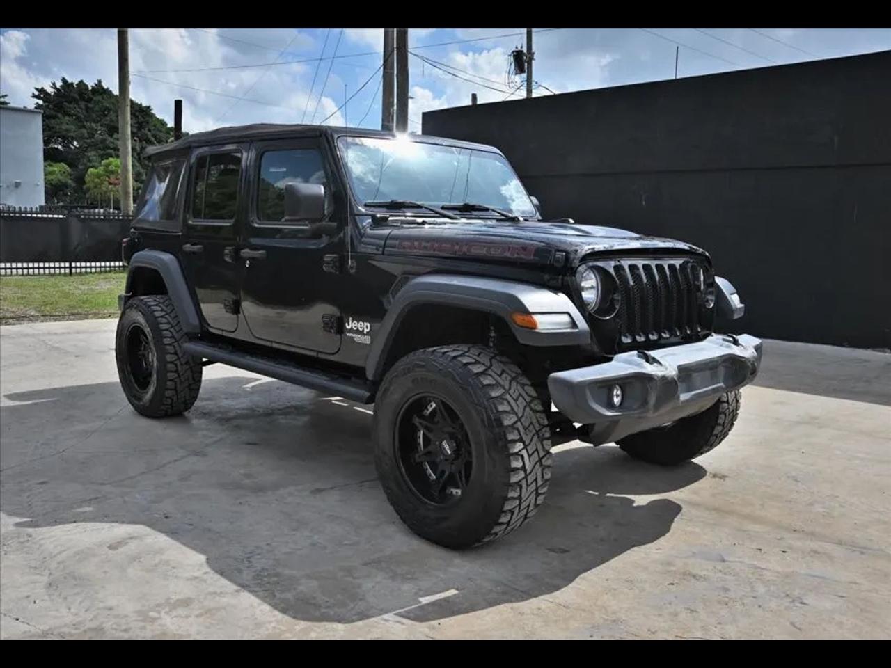 2018 Jeep Wrangler All New Sport S Sport Utility 4D