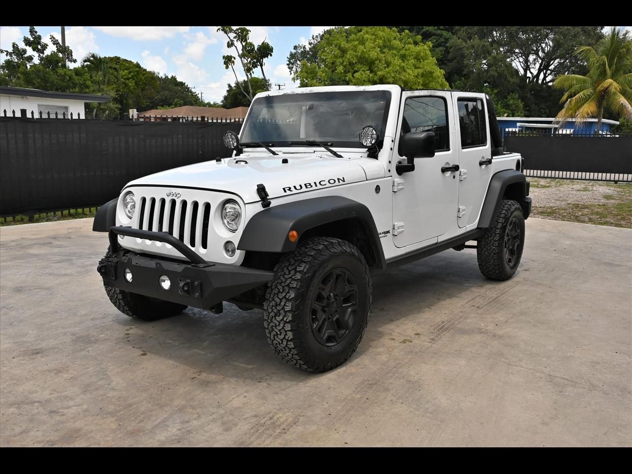 2018 Jeep Wrangler JK Rubicon (JK) Sport Utility 4D