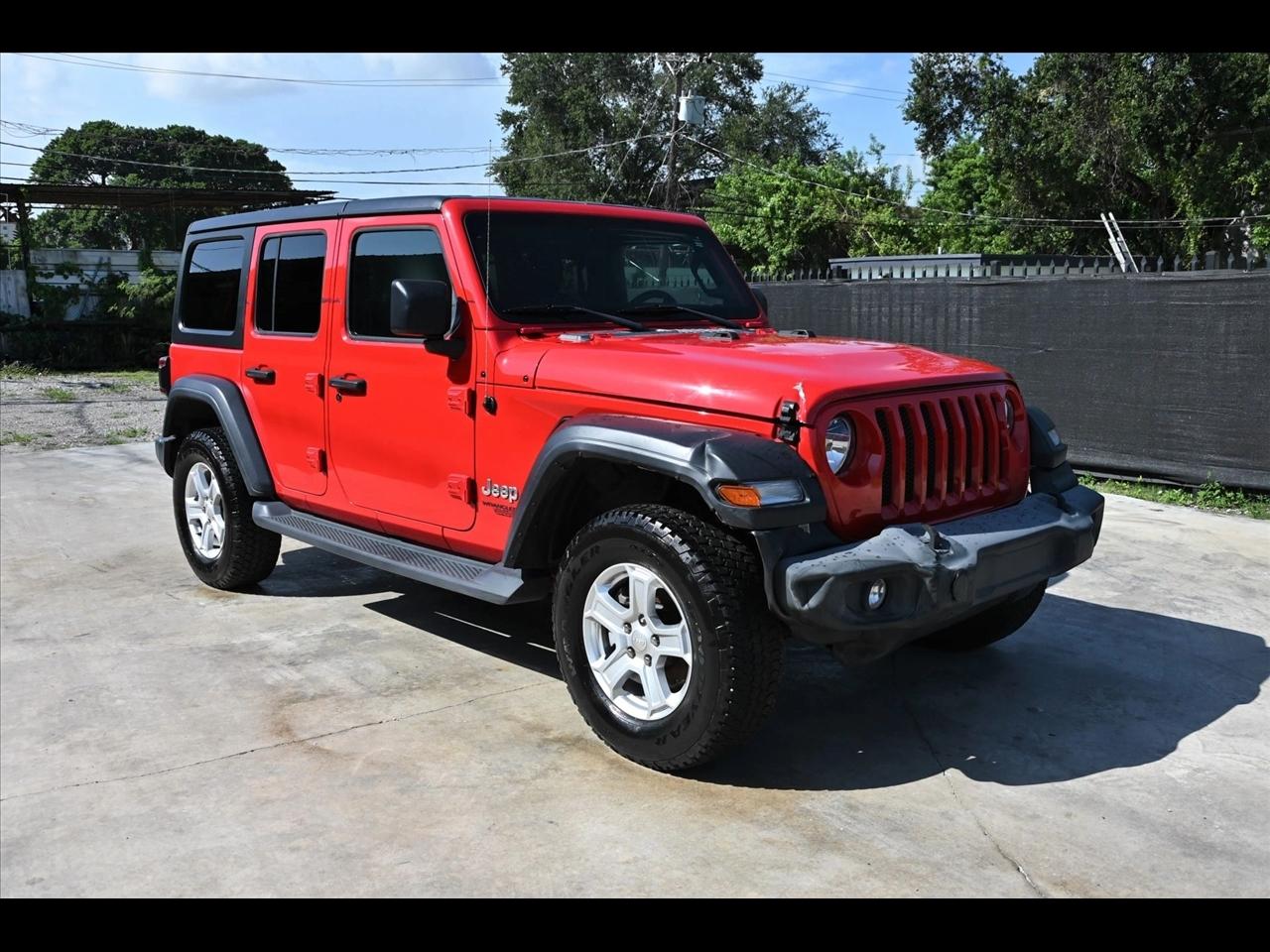 2020 Jeep Wrangler Sport S Sport Utility 4D