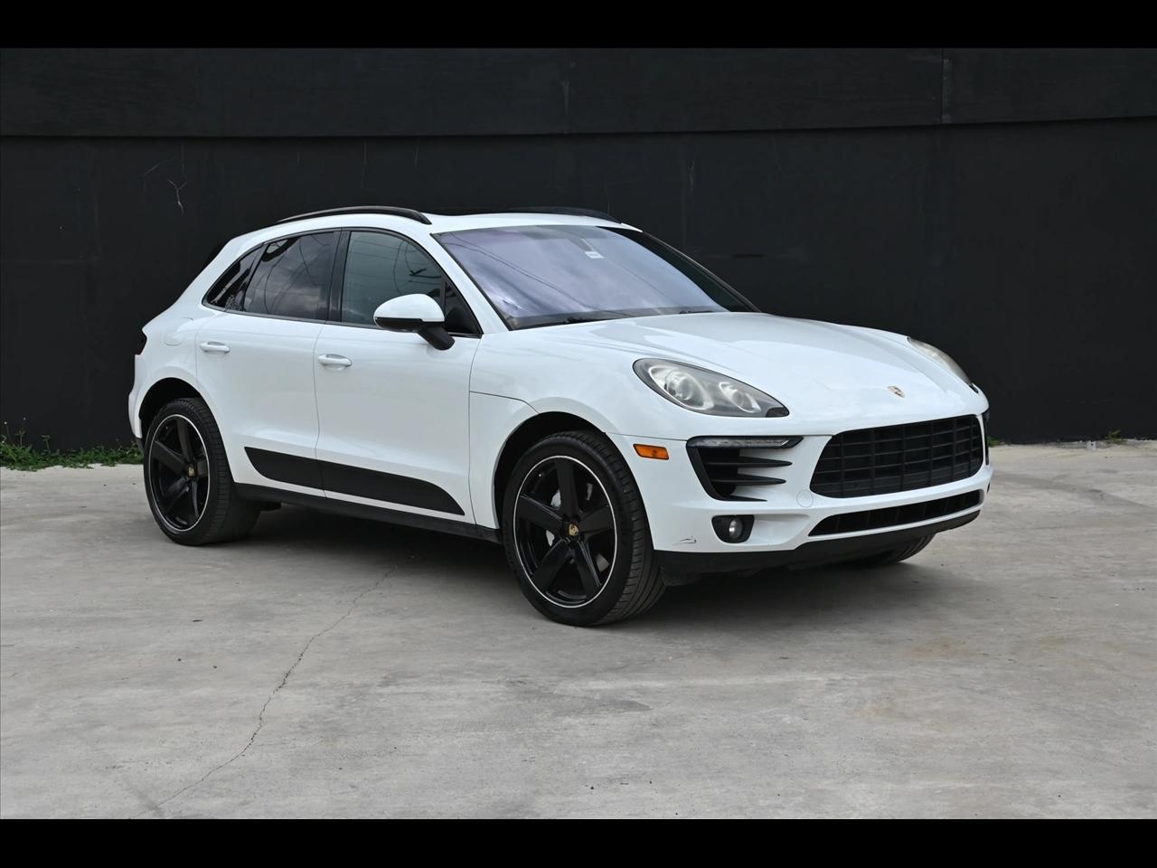 2016 Porsche Macan S Sport Utility 4D