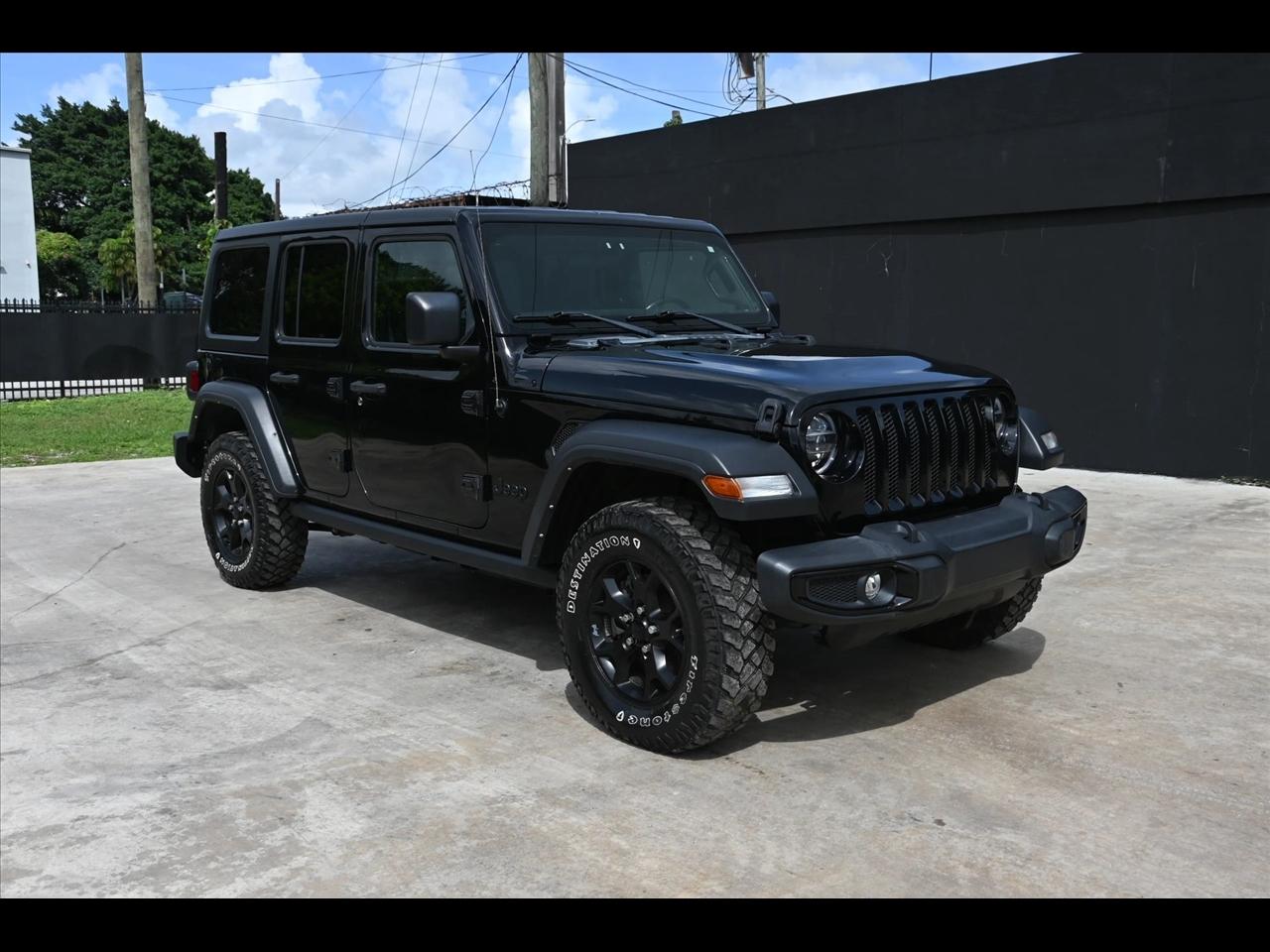2022 Jeep Wrangler Willys Sport Utility 4D