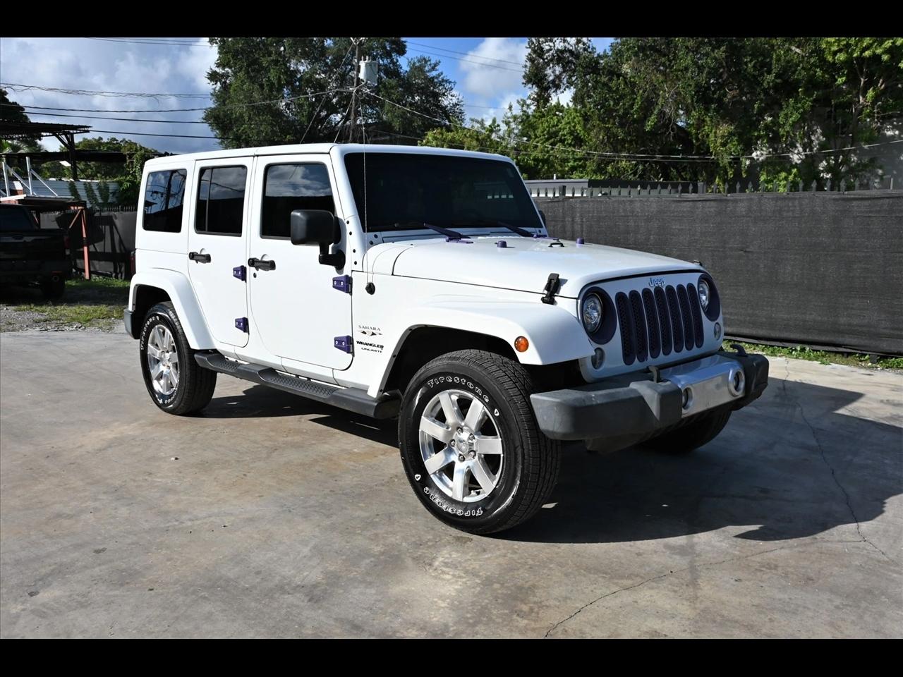 2018 Jeep Wrangler JK Sahara (JK) Sport Utility 4D