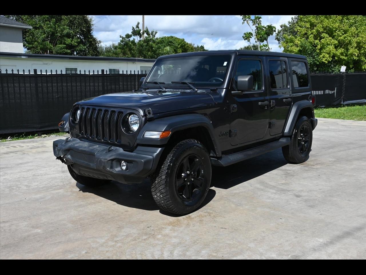 2022 Jeep Wrangler Sport Altitude Sport Utility 4D