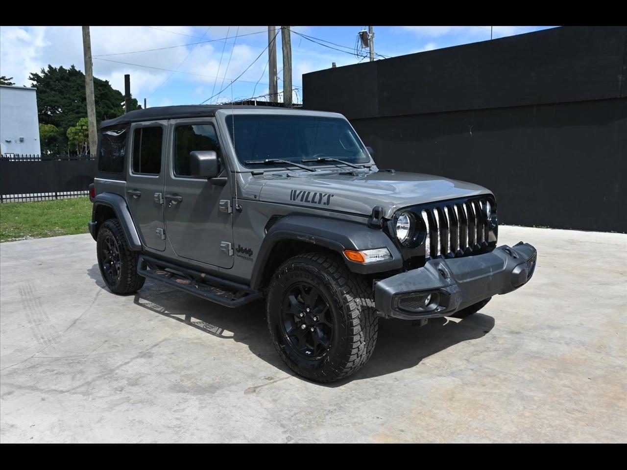 2022 Jeep Wrangler Willys Sport SUV 4D