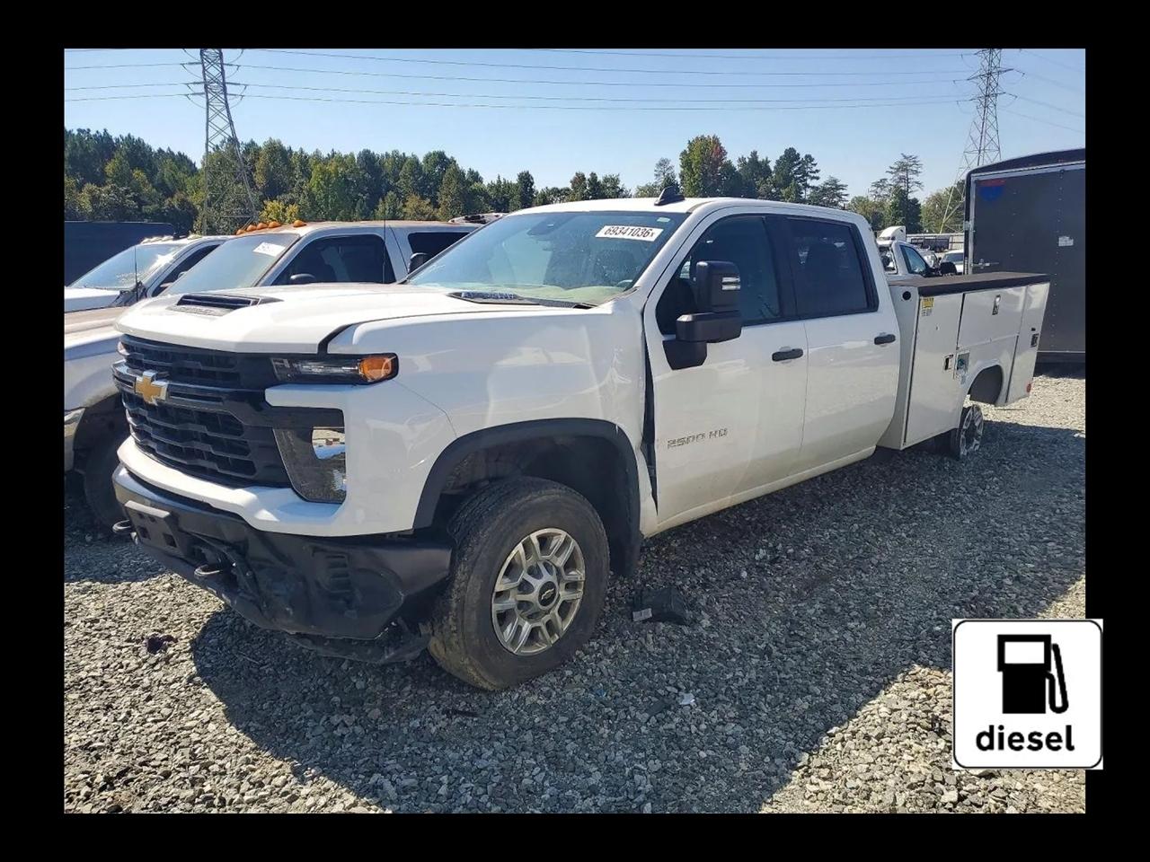 2025 Chevrolet Silverado 2500HD Work Truck Pickup 4D 8 ft