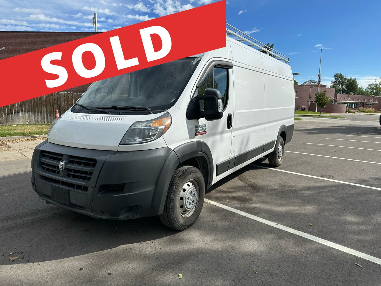 2018 RAM ProMaster Cargo Van 3500 High Roof 159" WB EXT