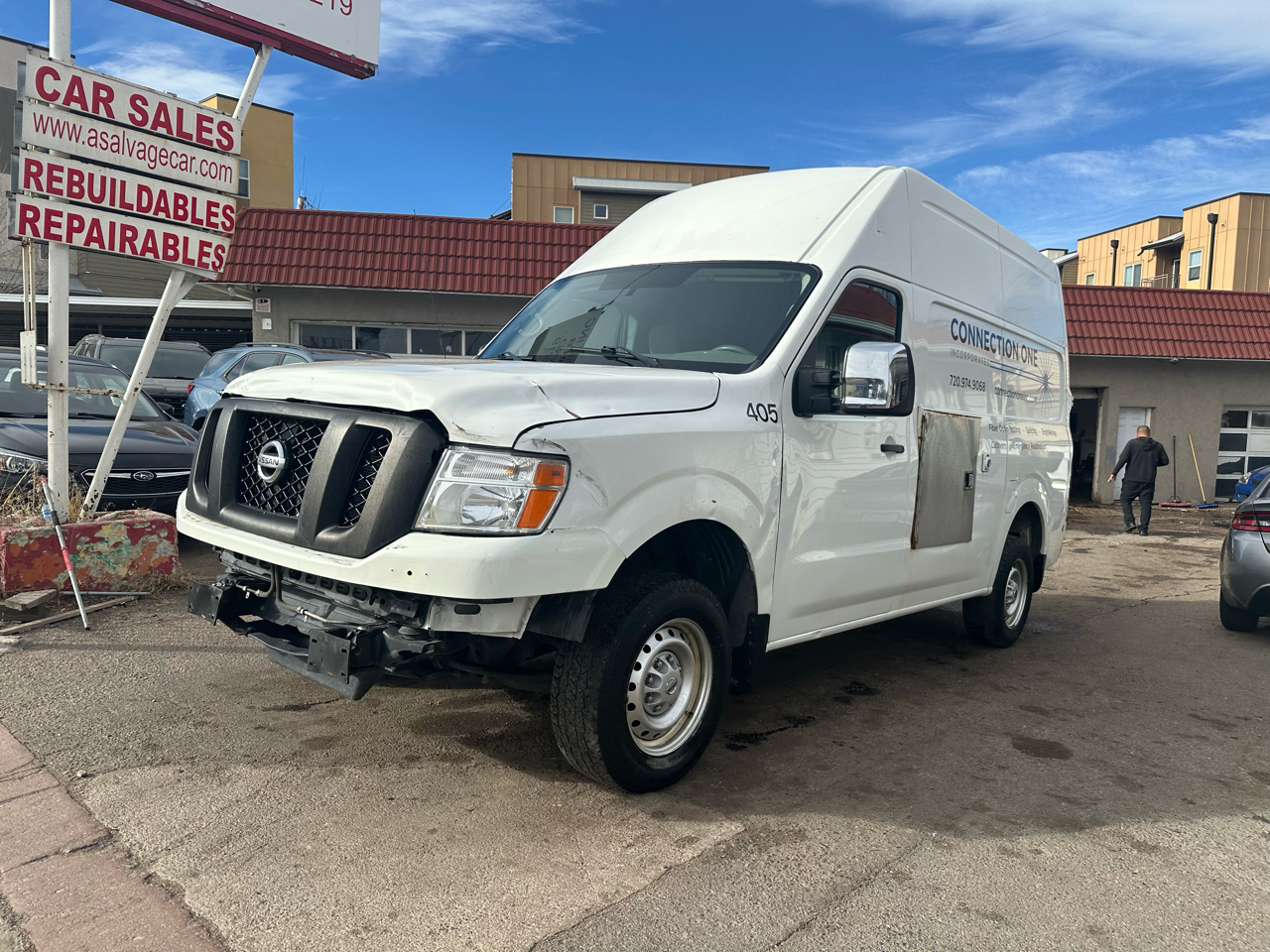 2021 Nissan NV Cargo NV2500 HD High Roof V8 SV