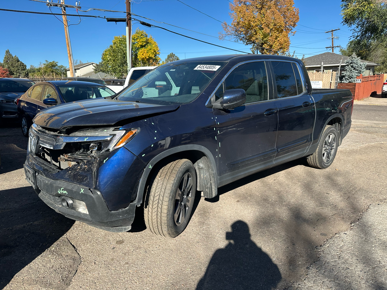 2019 Honda Ridgeline RTL-T AWD