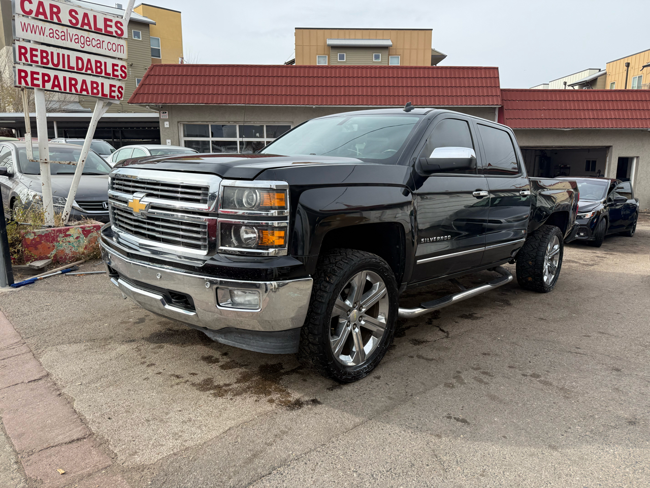 2014 Chevrolet Silverado 1500 4WD Crew Cab 143.5" LTZ w/1LZ