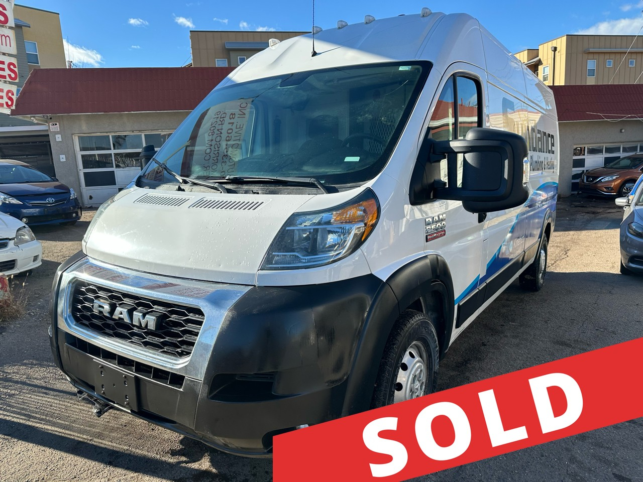 2019 RAM ProMaster Cargo Van 2500 High Roof 159" WB