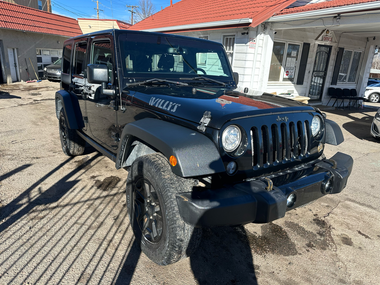2017 Jeep Wrangler Unlimited Willys Wheeler 4x4