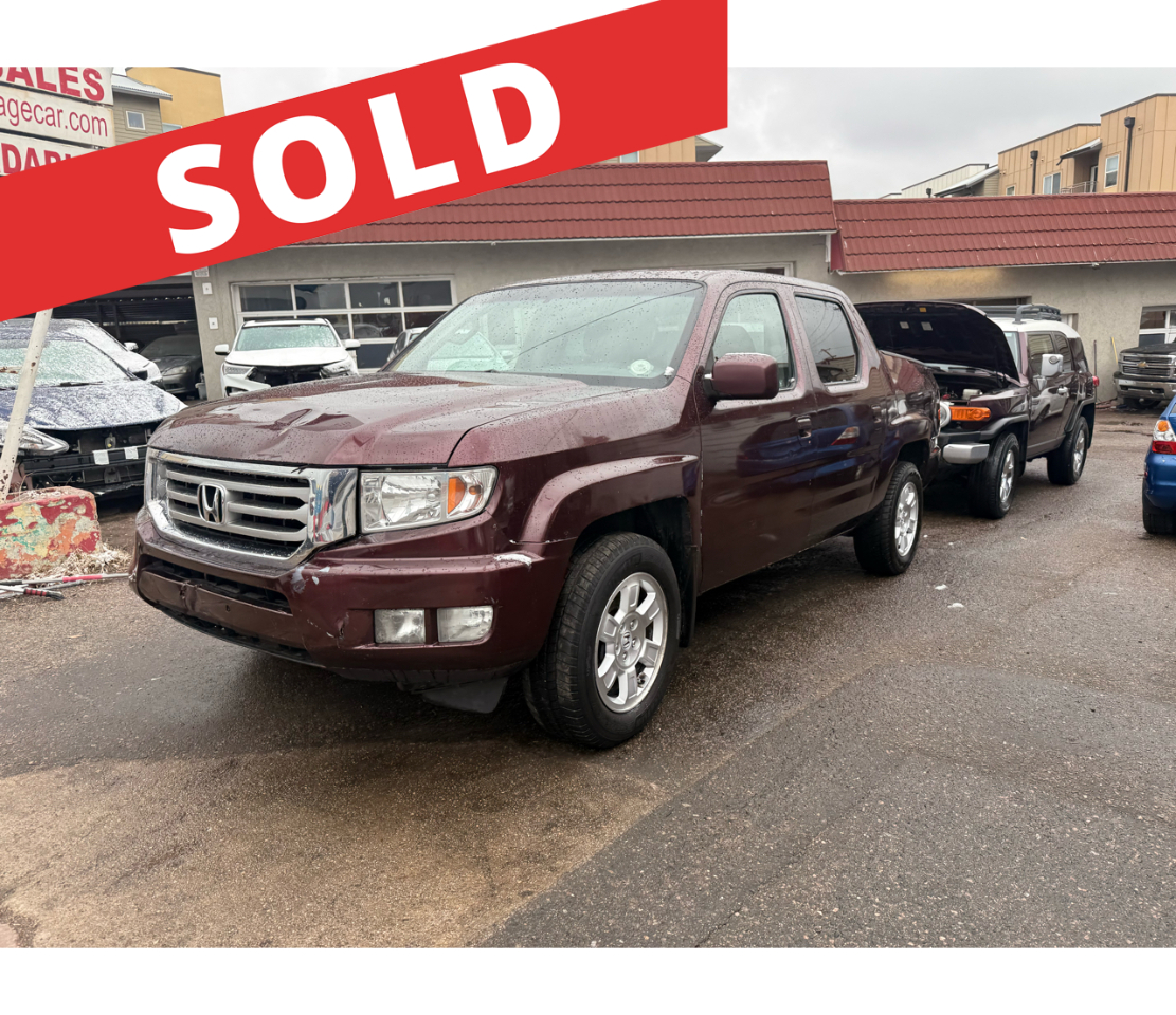 2012 Honda Ridgeline 4WD Crew Cab RTS