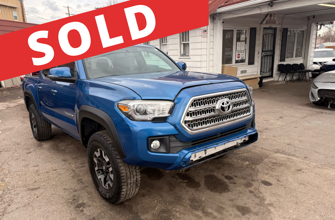2016 Toyota Tacoma 4WD Double Cab V6 MT TRD Off Road (Natl)